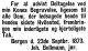 Dødsannonse Maren Jensine Bollmann